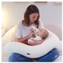 CANDIDE - Coussin De Grossesse - Coussin d'Allaitement - Coussin De Maternité - Transat Bébé - Multirelax - Coton Bio GOTS - 3-9