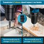 Perceuse Visseuse Sans Fil 21V, Visseuse Devisseuse Sans Fil avec 2 Batteries 2.0Ah, 32Nm, 25+3 Réglages de Couple, 2 Vitesses, 