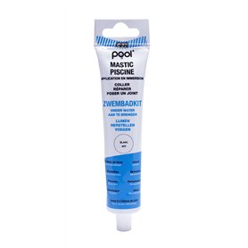 Mastic joint et colle spécial piscine GEB Spécial piscine - Blanc 80 ml - 590925