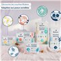 BIOLANE - Kit Naissance Premiers jours - Bébé - 216 Lingettes - Eau pure - Gel Lavant - Liniment - Crème change - Coffret Bébé -