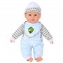 CLEMENT CLEMENTINE - Poupon - Jouet pour Enfant - 121136 - Bleu - Vinyle - Poupée - Bébé - Mannequin - 35 cm x 10 cm - À Partir