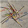 PLANÈTE BOIS - Mikado Géant - FSC - 140787-2 à 6 Joueurs - Multicolore - Bois - Jeu pour Enfant - Jeu de Société - Jeu d'Adresse