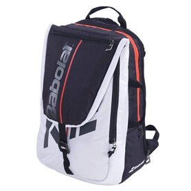 Babolat Backpack Pure Strike Sac à Dos Unisexe pour Adultes Blanc Rouge (Blanc) Taille Unique