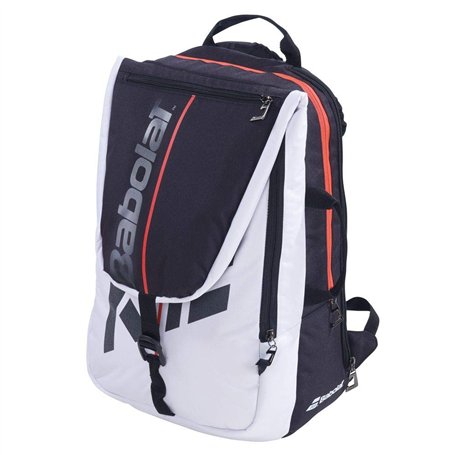 Babolat Backpack Pure Strike Sac à Dos Unisexe pour Adultes Blanc Rouge (Blanc) Taille Unique