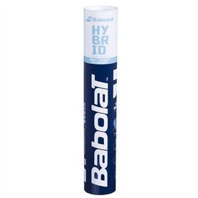 Babolat Boite de 12 Volants Plumes Badminton Hybrid SHUTTERCOCK