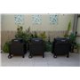 Cook'in Garden - Housse Barbecue & Plancha - Référence COV002 - Dimensions L62 x P50 x H20 cm - Imperméable et Déperlante - Prot