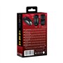 Konix Drakkar Souris Gaming sans Fil ambidextre Asgard pour PC - Batterie 600 mAh - Récepteur 2,4 GHz - Rétroéclairage LED - Noi