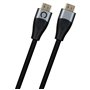 Konix Câble HDMI 2.1 pour Nintendo Switch 2 - Compatibilité 4K et 8K - Nylon tressé - Longueur 1,8 m - Noir