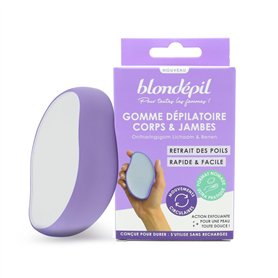 Blondépil - Gomme dépilatoire corps et jambes. Epilation corps sans douleur