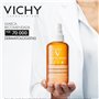 Vichy, Capital Soleil, Eau de Protection Solaire, SPF50, Protège & Booste le Bronzage, Enrichie en Bêta-Carotène, Pour Tous Type