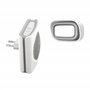 Extel 081742 Carillon Sonnette enfichable sans fil Blanc 200 m