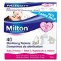 Milton Lot de 40 tablettes de stérilisation