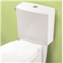 Wirquin 10724122 Robinet d'arrêt équerre en laiton chromé à visser R21 pour chasse d'eau wc, chromé