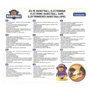 Lexibook, Jeu de Basket électronique, Effets sonores et Lumineux, Panneau Mobile, 3 Niveaux de difficulté, 1 à 4 Joueurs, Violet