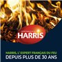 HARRIS - Allume-Feu Puissants - Sans Odeur - Démarrage Rapide - Combustion Longue - Cheminée et Barbecue - Technique Professionn