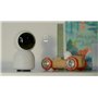 BEABA Caméra Vidéo Bébé Supplémentaire Rotation 360° Application Mobile Vision Nocturne Veilleuse Multicolore Talkie-Walkie Berc