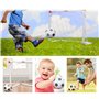 BESPORTBLE Mini-But De Football De 56 Cm Résistant Aux Intempéries Portique De Football Portable pour Enfants