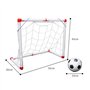 BESPORTBLE Mini-But De Football De 56 Cm Résistant Aux Intempéries Portique De Football Portable pour Enfants