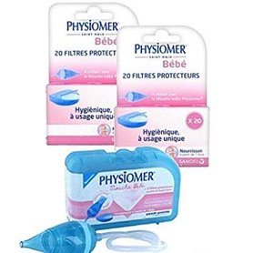 Physiomer Mouche Bébé + Physiomer 40 Filtres Protecteurs