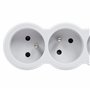 LEGRAND - Multiprise Extra-Plate à Câbler - 6 Prises avec Terre - Livrée Sans Cordon/Sans Fiche - Blanc et Gris Clair