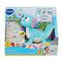 VTech - Zébulon, Mon Compagnon Glouton, Animal Interactif Axolotl Qui Parle, Chante, Mange et Réagit, Découverte en Couleurs des