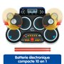 Batterie Électronique Enfant avec Pads Lumineux