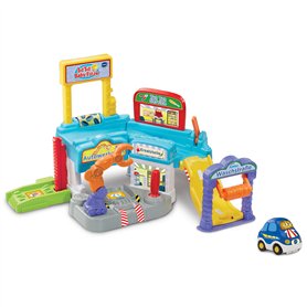 Vtech TUT TUT TUT Baby Flitzer Atelier Automobile – Atelier interactif avec Bras Robot et de Nombreuses possibilités de Jeu – po
