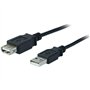 Dragon Trading Rallonge USB 2.0 A mâle vers femelle A pour imprimantes, scanners et autres périphériques USB 1 m
