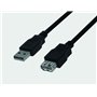 Dragon Trading Rallonge USB 2.0 A mâle vers femelle A pour imprimantes, scanners et autres périphériques USB 1 m