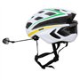 43004 - rétroviseur sur casque, Noir, Taille Unique