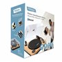 MOOOV 477361 Platine Vinyle Bluetooth, Haut-parleurs Intégrés, Enregistrement USB, Effet Bois, Compatible 33/45/78 Tours