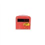METRONIC 477444 Radio réveil veilleuse enfant Lisa Simpson - rouge et blanc Rouge