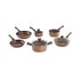 Pyrex - Gusto + - Sauteuse en Aluminium Compatible tous feux dont Induction Ø 24 cm