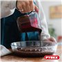 Pyrex - Lot de 3 Brocs Mesureur 0,25L + 0,5L + 1L - Verre Borosilicate - Gradué - Large Poignée pour prise en main facile - Made