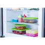 Pyrex FTE RECT PX Vert avec couvercle 40 x 27 cm 4,5 L Fontaine pour four, verre borosilicate, Multicolore