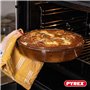 Pyrex - Lot de 2 Moules - Moule à Tarte 28cm + Moule à Gâteau 26cm - Verre Borosilicate -Résistant aux Rayures - Made in France
