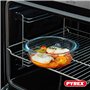 Pyrex Cook & Heat - Lot de 5 Boites - Tailles et Formes Différentes - Verre Borosilicate - Couvercle Hérmétique spécial Micro-On