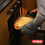 Pyrex - Lot de 3 Plats à Four Rectangulaires - Idéal 2 à 6 personnes - 3 Tailles - Verre Borosilicate - Larges Poignées - Résist