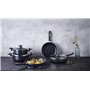 Beka 13075284 Pro Induc Anthracite sauteuse + couvercle verre en aluminium intérieur revêtu 28 cm