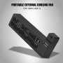 Ventilateur de refroidissement externe pour ONE X - Dissipation thermique à trois ventilateurs Radiateur USB Ventilateur de cons