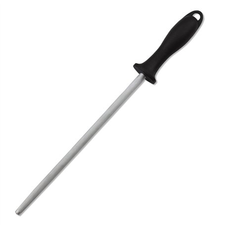 FISCHER - Fusil à Aiguiser Mèche 25cm Ronde Standard École Hôtelière Cuisinier Professionnel - Fabriqué en France