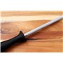 FISCHER - Fusil à Aiguiser Mèche 25cm Ronde Standard École Hôtelière Cuisinier Professionnel - Fabriqué en France