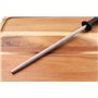 FISCHER - Fusil à Aiguiser Mèche 25cm Ronde Standard École Hôtelière Cuisinier Professionnel - Fabriqué en France