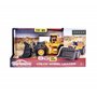 Majorette - Grand Series - Volvo Chargeur L350H - 21cm (Echelle 1/43ème) - Véhicule de Chantier - Sons et Lumières - Dès 3 Ans -