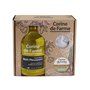 Corine de Farme - Coffret Bain Moussant Parfum Vanille - Bain Moussant Parfum Vanille 1L + 3en1 Solide 75g + 1 Fleur de douche -