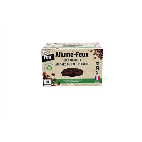 K-OFEU - Allume feux - Naturel & Végétal - Pour Cheminées