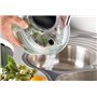 Mastrad - Essoreuse à Salade avec Panier en Verre Borosilicate Ø21 cm, Transparente