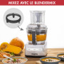 Magimix Robot multifonction 3200 Chrome Brillant 18372F Compact