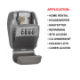 MASTER LOCK Sécurité renforcée pour clés - Certifié - Résistant aux intempéries - Fixation murale