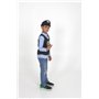 RUBIES - Kit de Policier pour Enfants - Taille Unique 5 à 8 Ans - Costume de Policier Français avec Casquette, Plastron et Menot